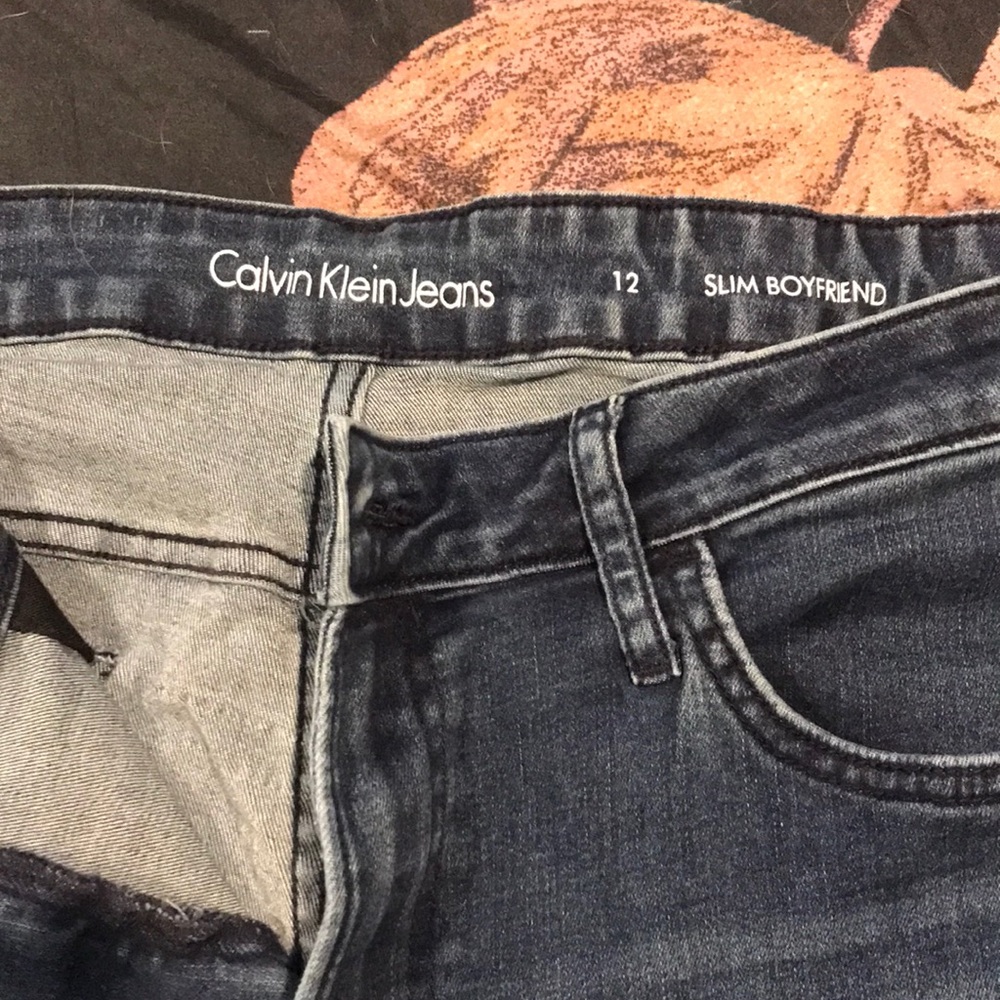 Womens Calvin Klein jeans size 12 slim boyfriend